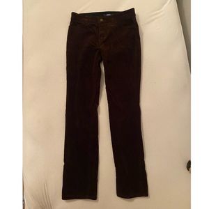 Brown Straight Leg Corduroy Jeans